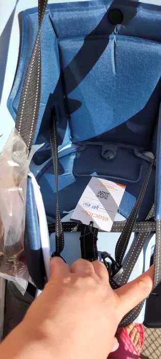 Fotelik rowerowy dla dziecka Bobike nowy nie używany