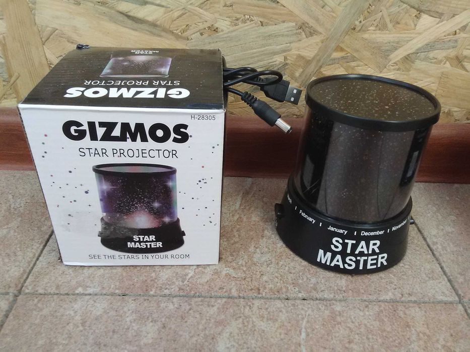 Нічник-проектор дитячий Star Master Projector (ночник звёздное небо)