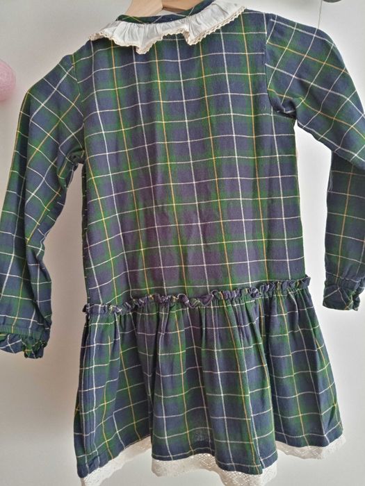 Vestido xadrez Lanidor Kids