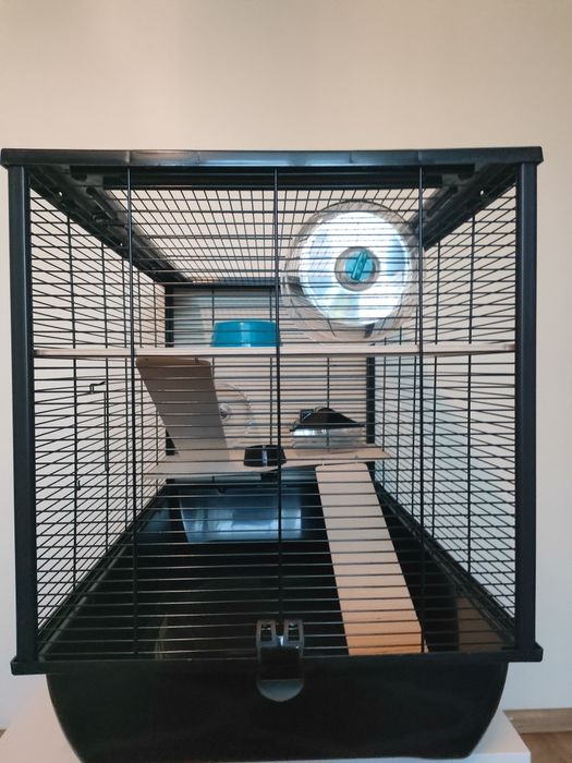 Klatka składana nowa dla małych średnich gryzoni.