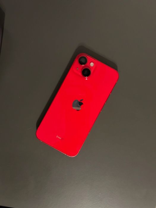 iPhone 14, 83%, 128GB, Czerwony