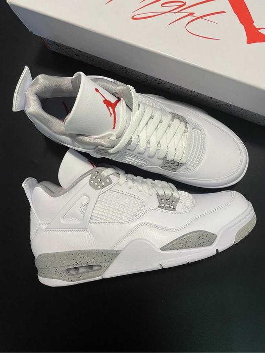Jordan 4 Retro White Oreo Rozmiar 45