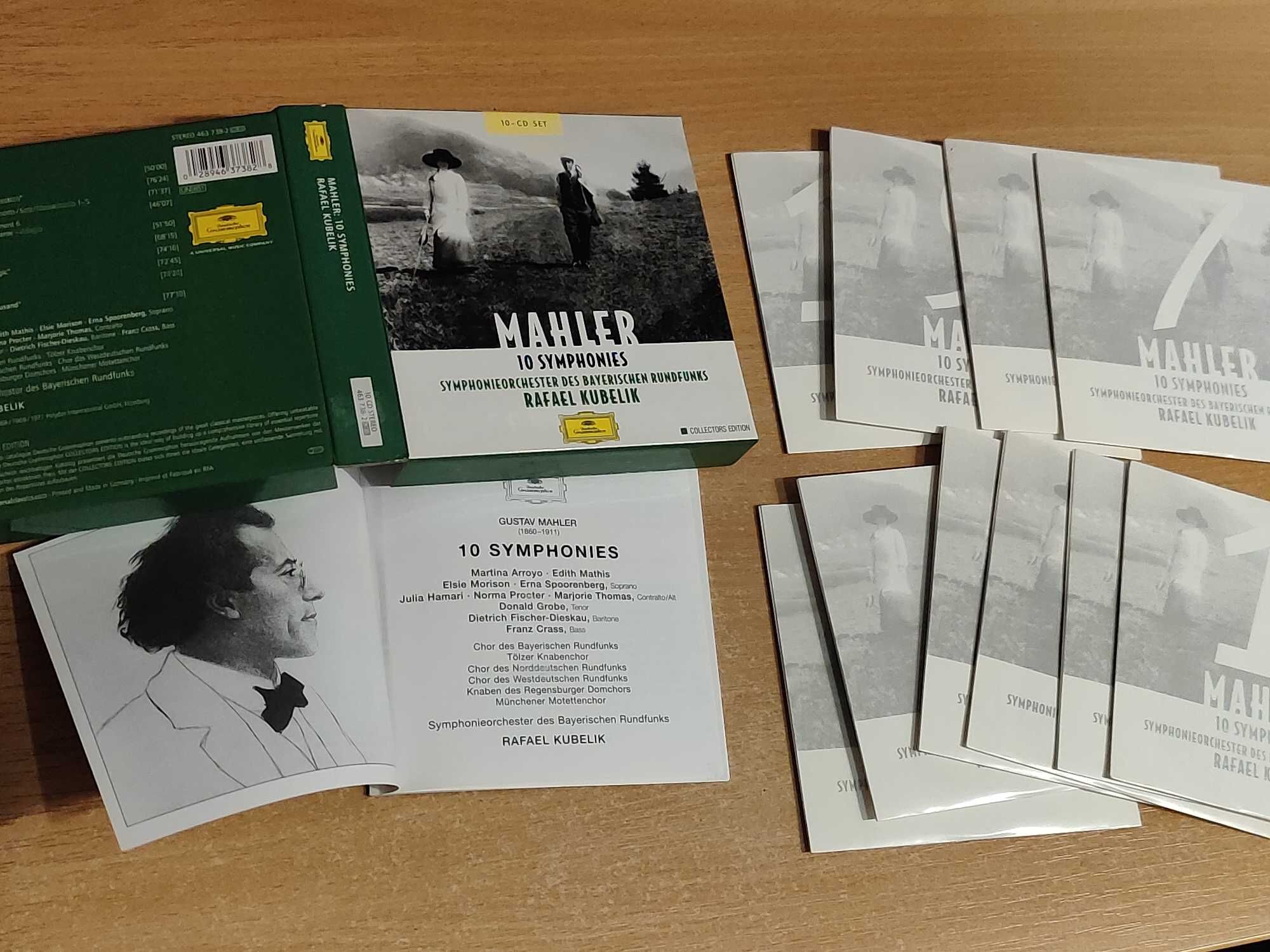 クラシック Mahler 10 Symphonies Amazon.co.jp: Rafael Kubelik - Mahler 10 Symphonies [10CD+