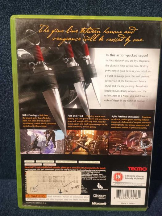 Ninja Gaiden II Xbox 360