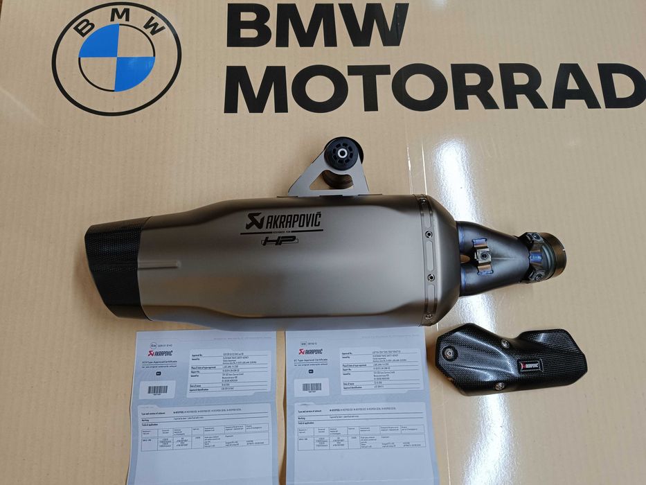 Ponteira Akrapovic BMW R1250 GS GSA Adventure - como NOVA
