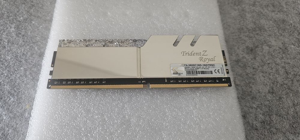 G.Skill Trident Z Royal Silver 8gb DDR4 3600MHz CL16 RGB
