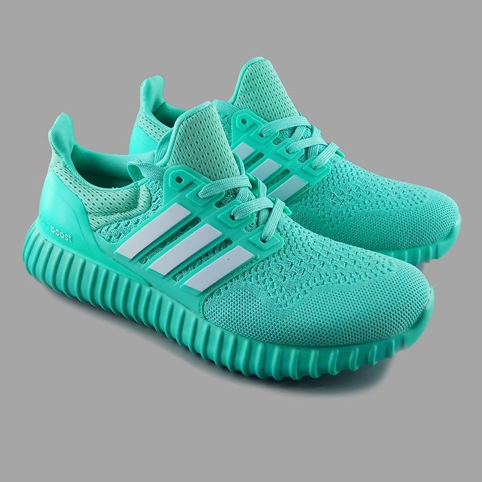 Кроссовки Adidas Ultra boost бирюзовые