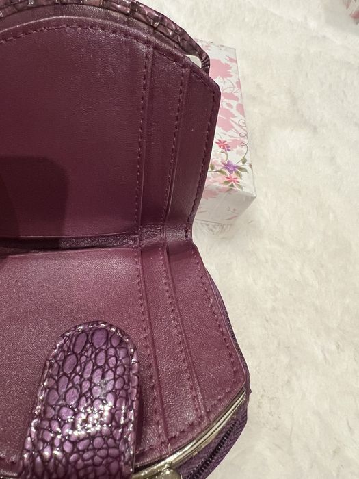 Portfel skórzany nowy