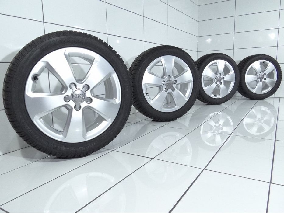 Koła Używane Audi Oe 8V0601025C A3 8V0 5X112 Et48 205/50R17 93H [2013] 7,5Mm Srebrny