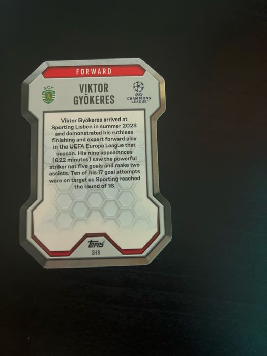 Viktor Gyokeres Shield card