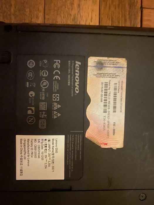 Lenovo G565,  ОП - 2гб,HDD - 250гб