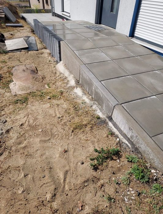 Układanie i naprawa kostki brukowej, ogrody, koszenie, żywopłoty