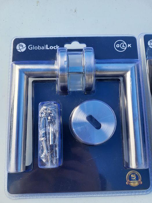 Puxadores inox porta madeira