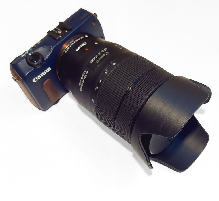 Zestaw Canon EOS M (Bay Blue) | EF-S 18-135mm NANO USM | 7artisans