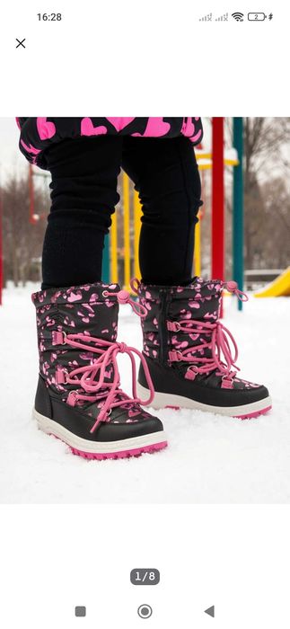 Продам зимові сапоги для дівчинки