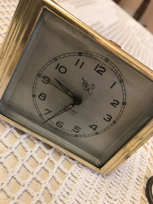 Budzik PRL radziecki Pionier