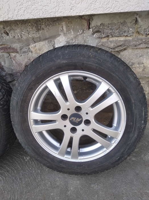 Диски PLW 4х100  ET38 6,5j Dunlop зима 185/65/15  4-5мм RENAULT VW FIAT Doblo NISSAN OPEL MAZDA