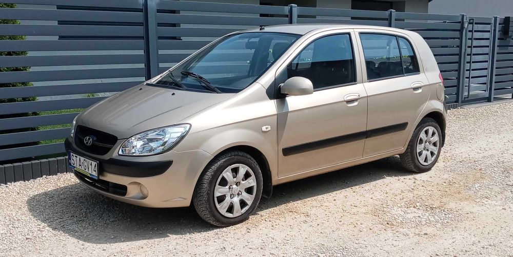 Zadbany i uszanowany Hyundai Getz, benzyna, przebieg 75 tysięcy, 2009 rok.