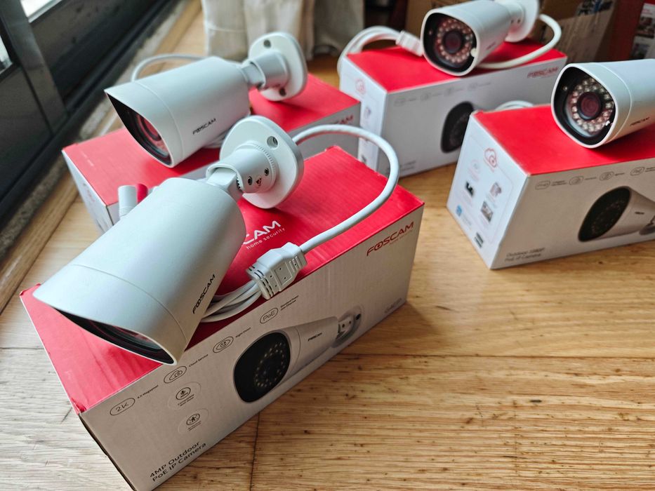 Câmeras POE IP Foscam G2EP e G4EP