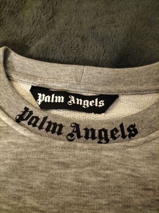 Modna bluza crewneck Palm Angels. Rozmiar S. Drill y2k streetwear