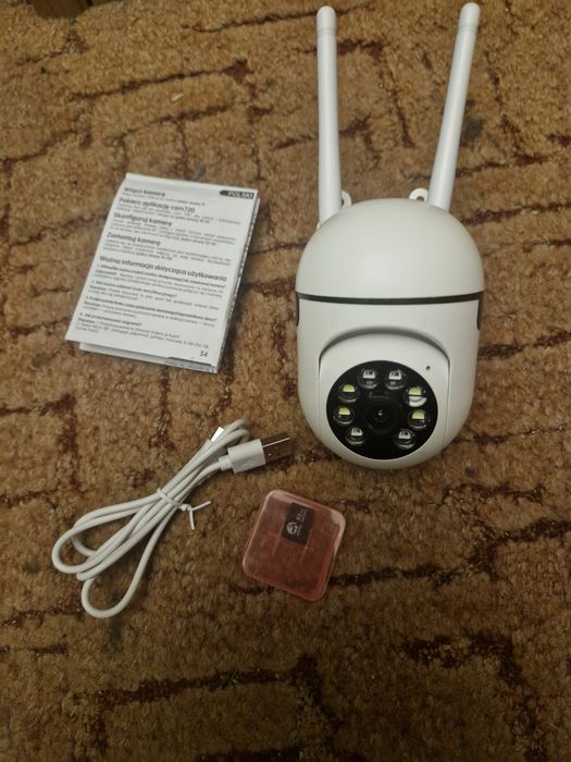 kamera WiFi, gratis karta 32 gb,nowa