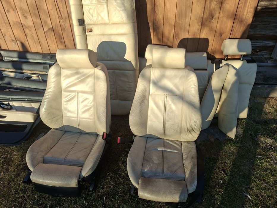 Fotele Boczki Wnętrze Nappa bmw e39 Touring