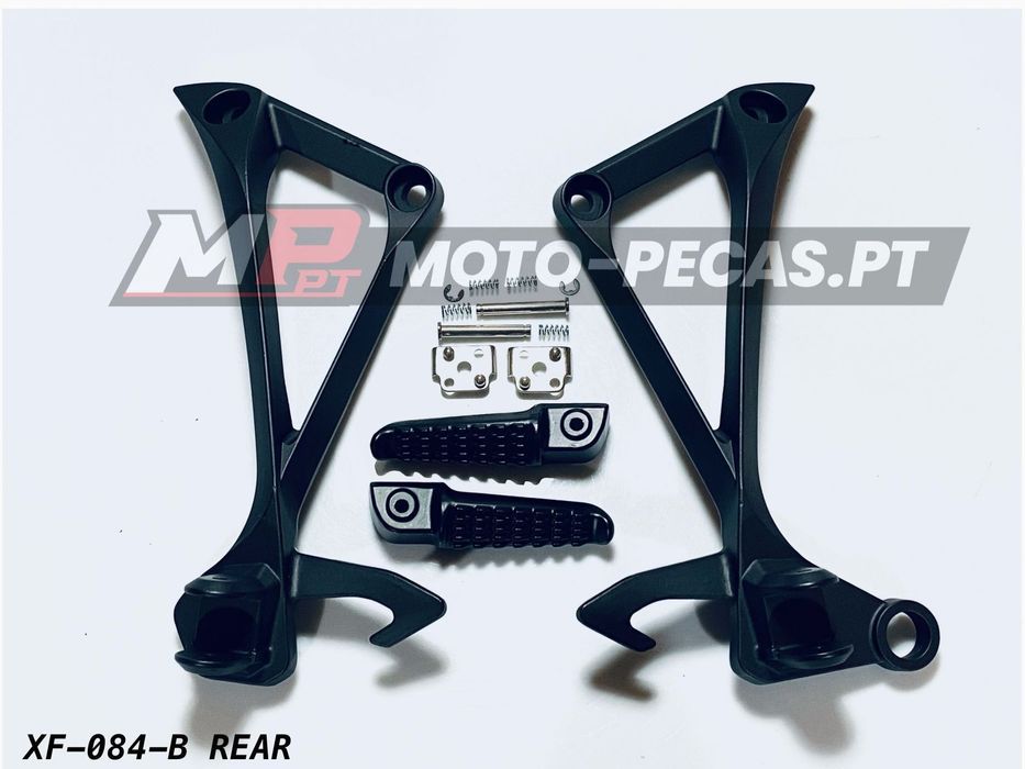 pousa pes completos traseiros kawasaki zx-10r 2011 - 2015