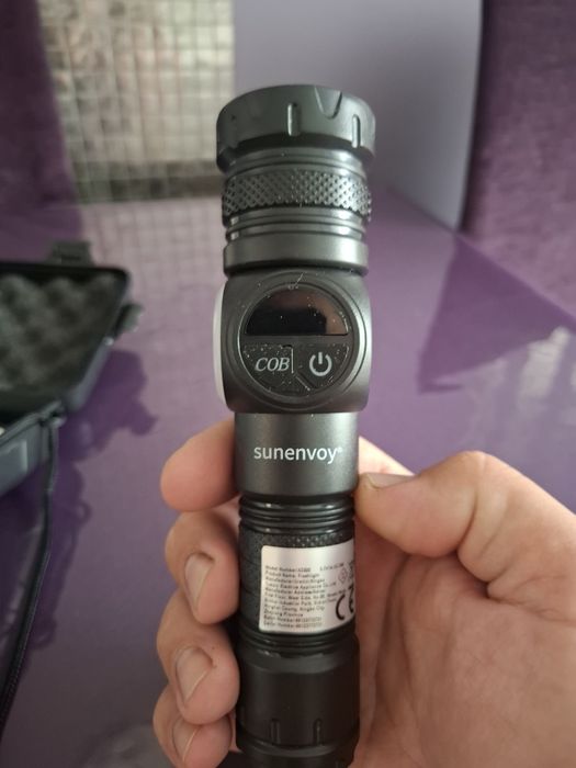 акумуляторний світлодіодний ліхтар бренду Sunenvoy