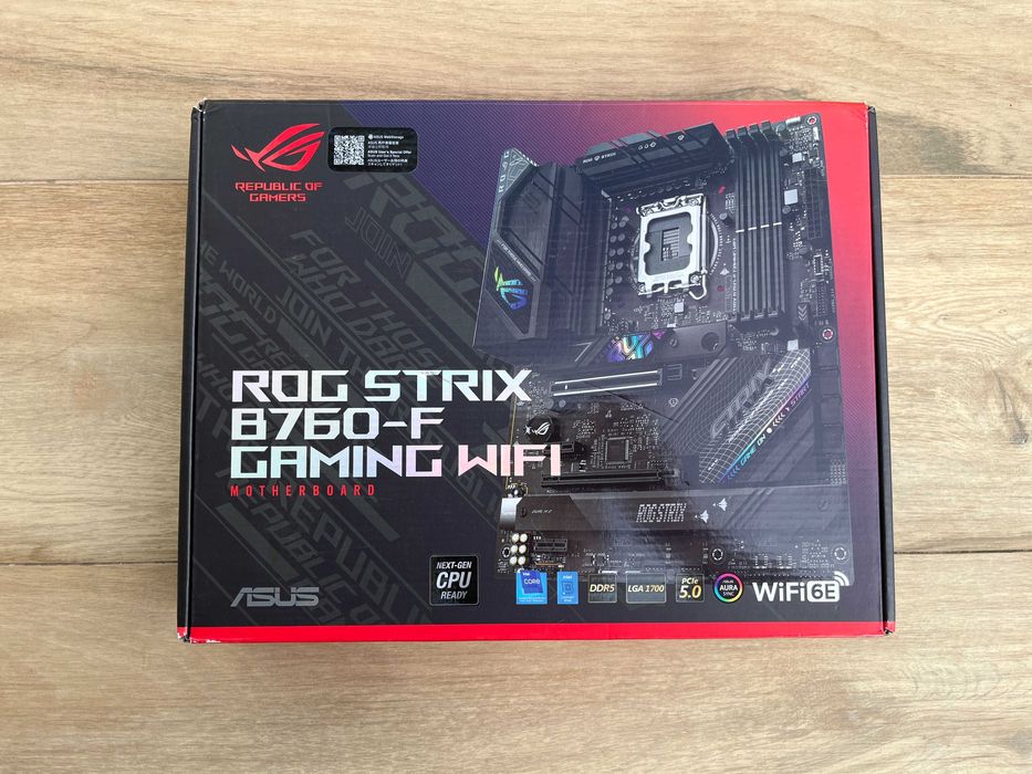 Motherboard Asus ROG Strix B760-F Gaming WiFi (LGA1700 DDR5 PCIe 5.0)