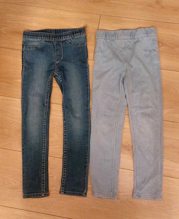 Legginsy jeansowe 110 H&M