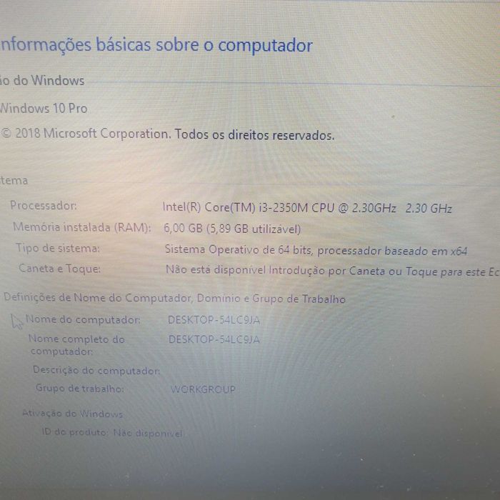Toshiba C850 processador i3-2350, sem anomalia bom estado geral