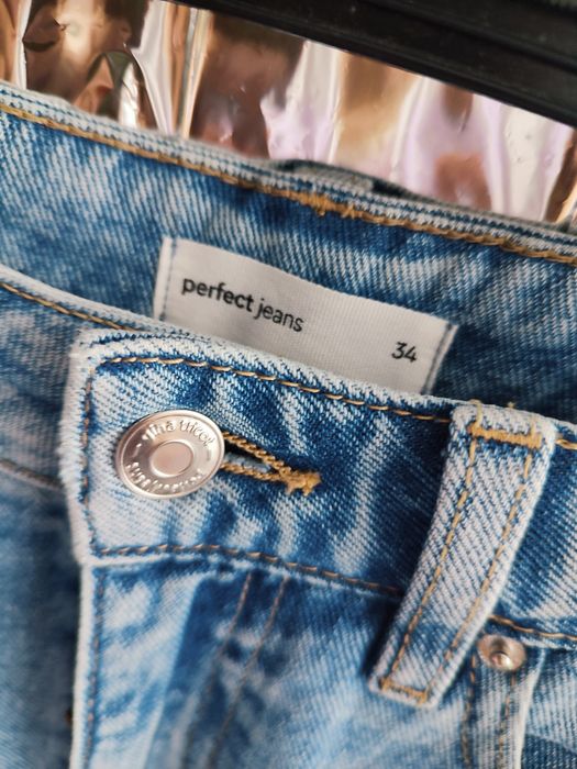 Spódnica jeansowa Perfect jeans gina tricot rozmiar 34