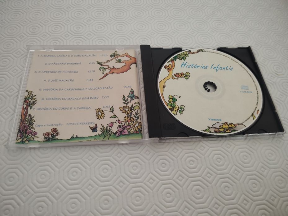 DVD e CDs Infantis Como Novos
