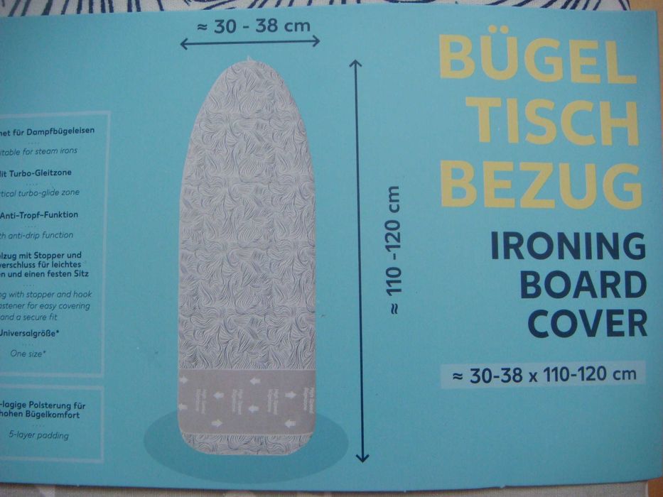 Nowy pokrowiec na deskę do prasowania
