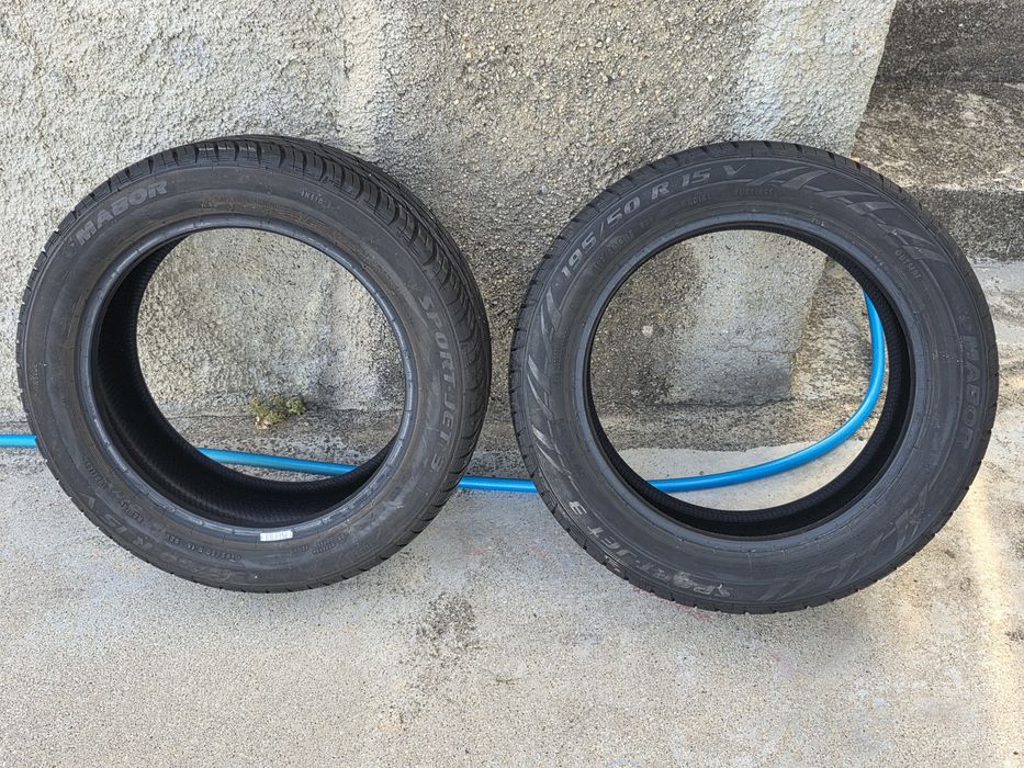 2 Pneus Mabor novos 195/50 R15