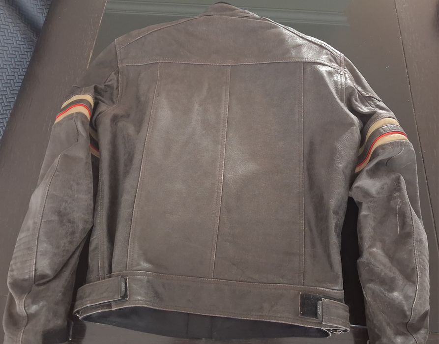 Blusão Motard Pele (c/Novo)