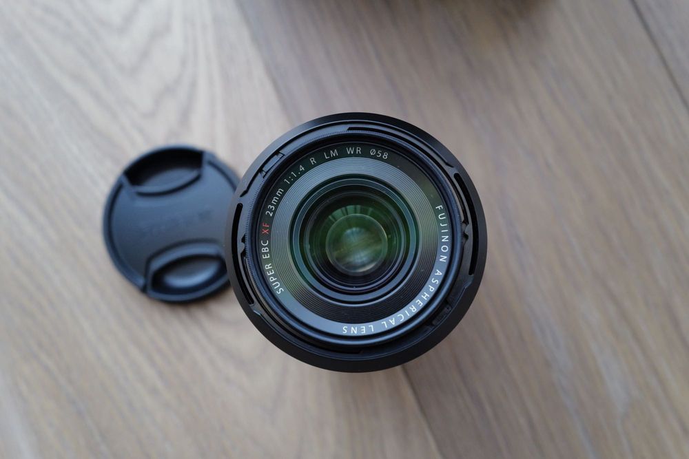 Fujifilm 23mm f/1.4 WR lens. Like new, with original packaging