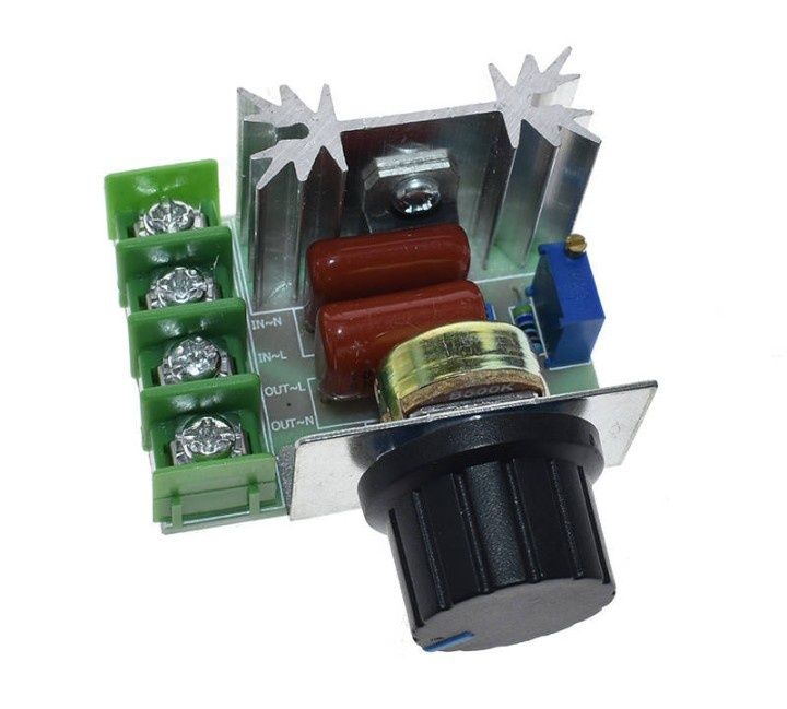 Регулятор напруги(потужності,димер)  2000 Вт, 220 Вихід:50-220В