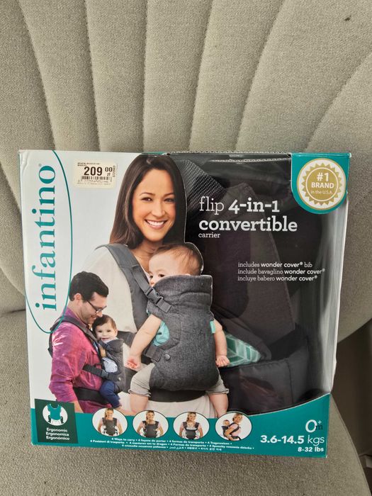 Marsúpio Infantino flip 4-in-1 convertible