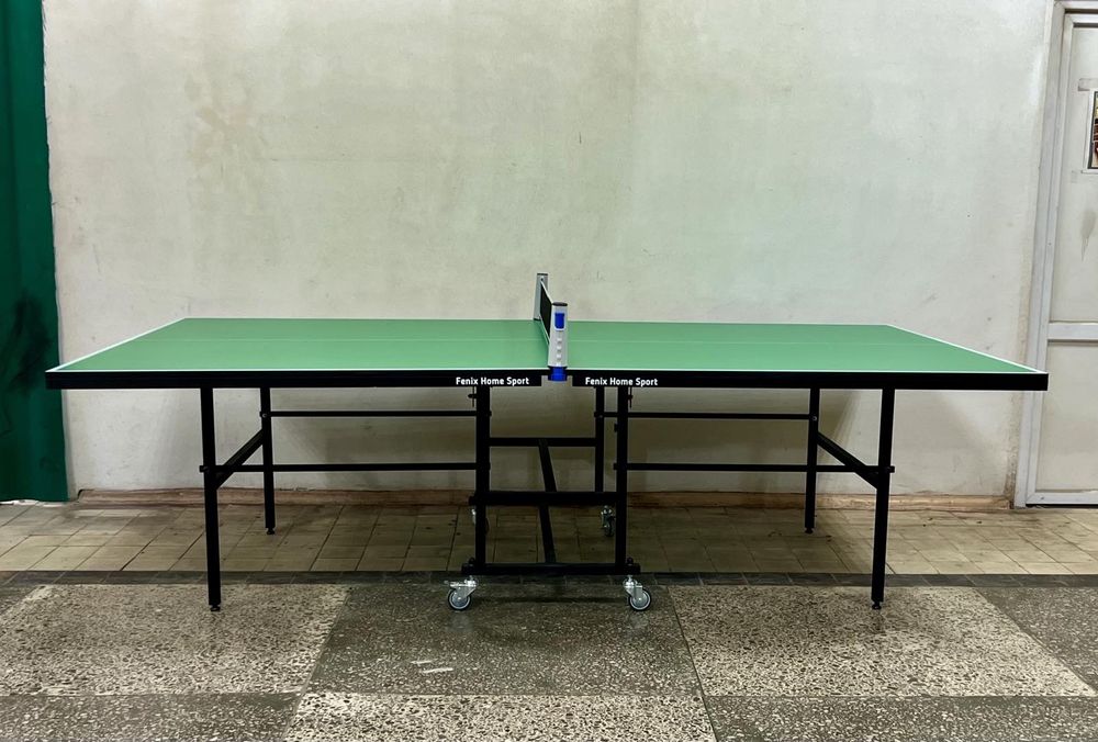 Теннисный стол зеленый, стол для тенниса феникс, теннис, доставка
