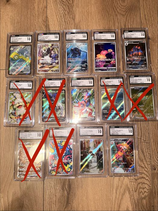 Karty pokemon ocenione CGC