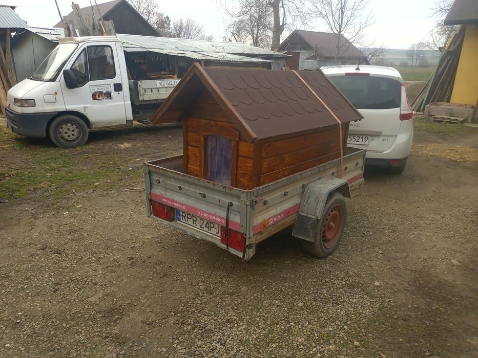 Duża Buda dla psa cała ocieplana