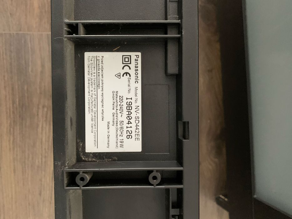 Odtwarzacz video Panasonic z funkcją nagrywania