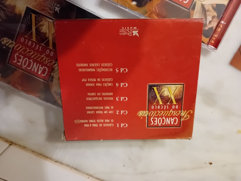 Colecção Cds Canções Inesquecíveis do Século XX