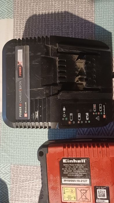 Wkrętarka einhell+ ładowarka+2x bateria
