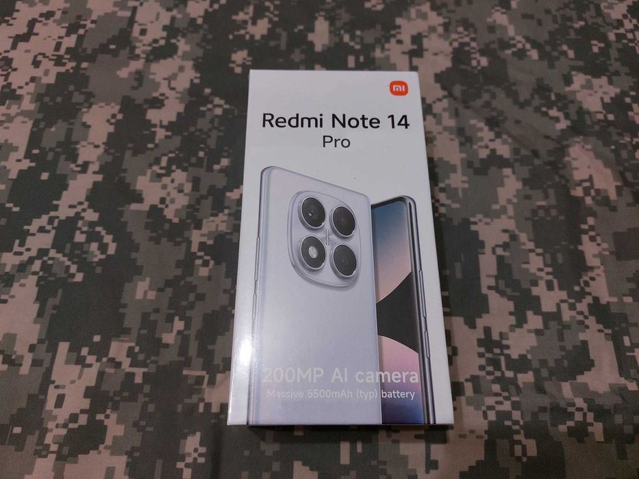 SUPER Cмартфон Телефон Xiaomi Redmi Note 14 Pro 8/256GB Midnight Black