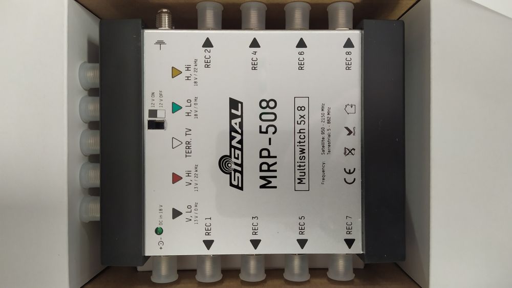 Multiswitch 5x8 8wyjsc DVB-T sat Signal televes