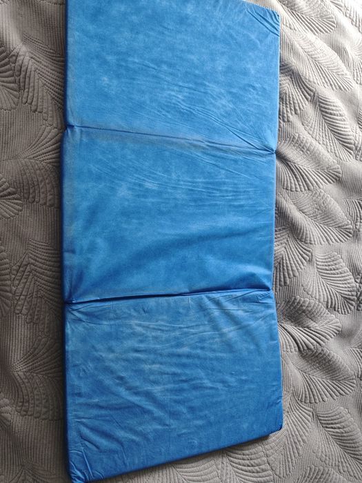 Łozeczko turystyczne + składany materac