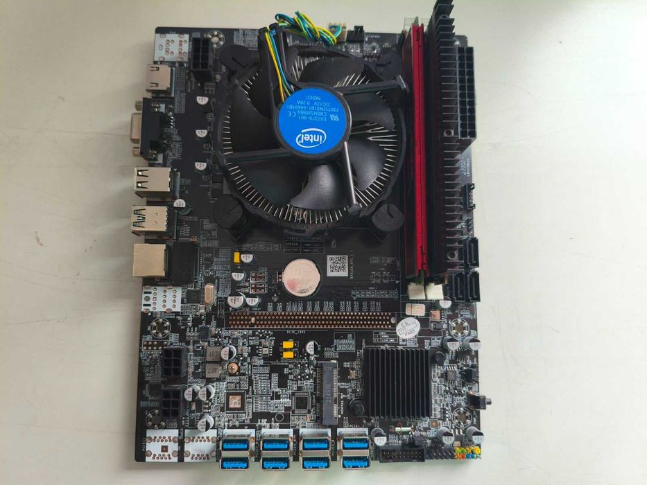 B75usb_btc_1.1 + i5 2400 (box) + DDR3 4GB