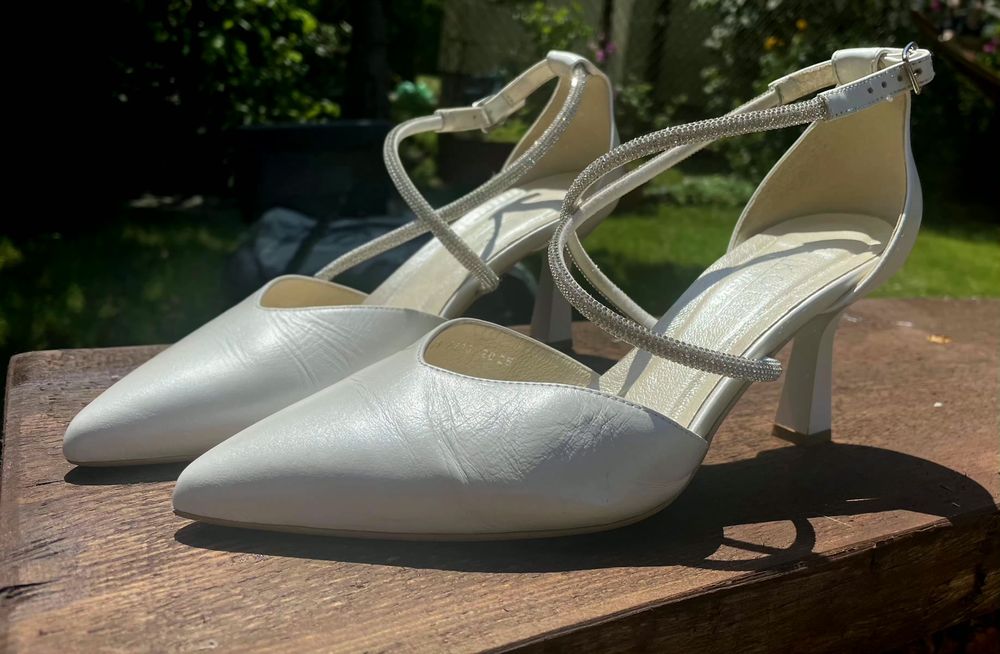 Buty ślubne skórzane KOTYL  r. 39